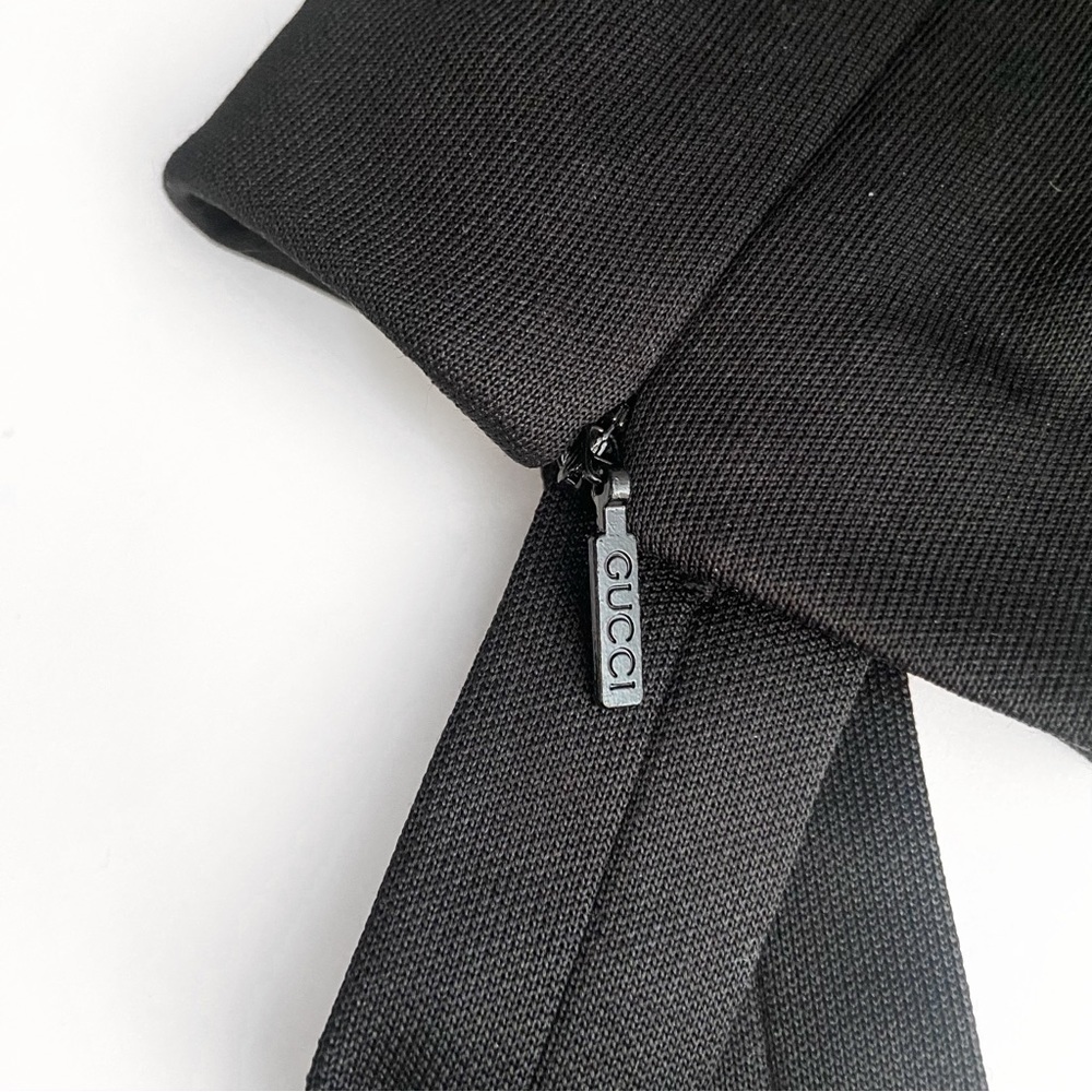 GUCCI Technical Jersey Stirrup Leggings w/ Logo - Picture 11 of 12